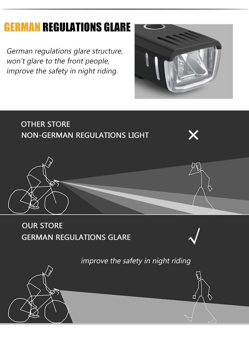 Fahrradlicht Anti-Blend